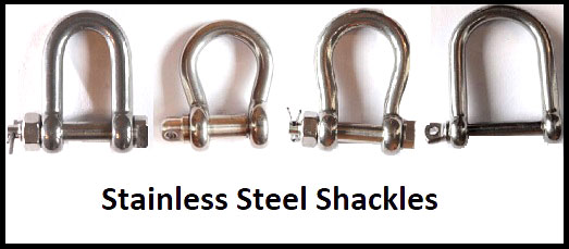 stainless steel shackles